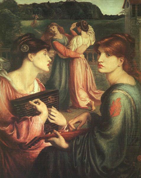 The Bower Meadow, Dante Gabriel Rossetti